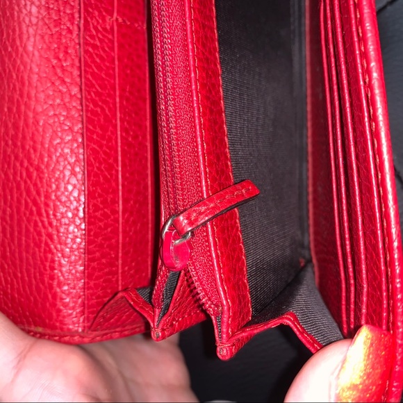 Vintage Authentic GUCCI Swing Leather Wallet - Picture 5 of 15